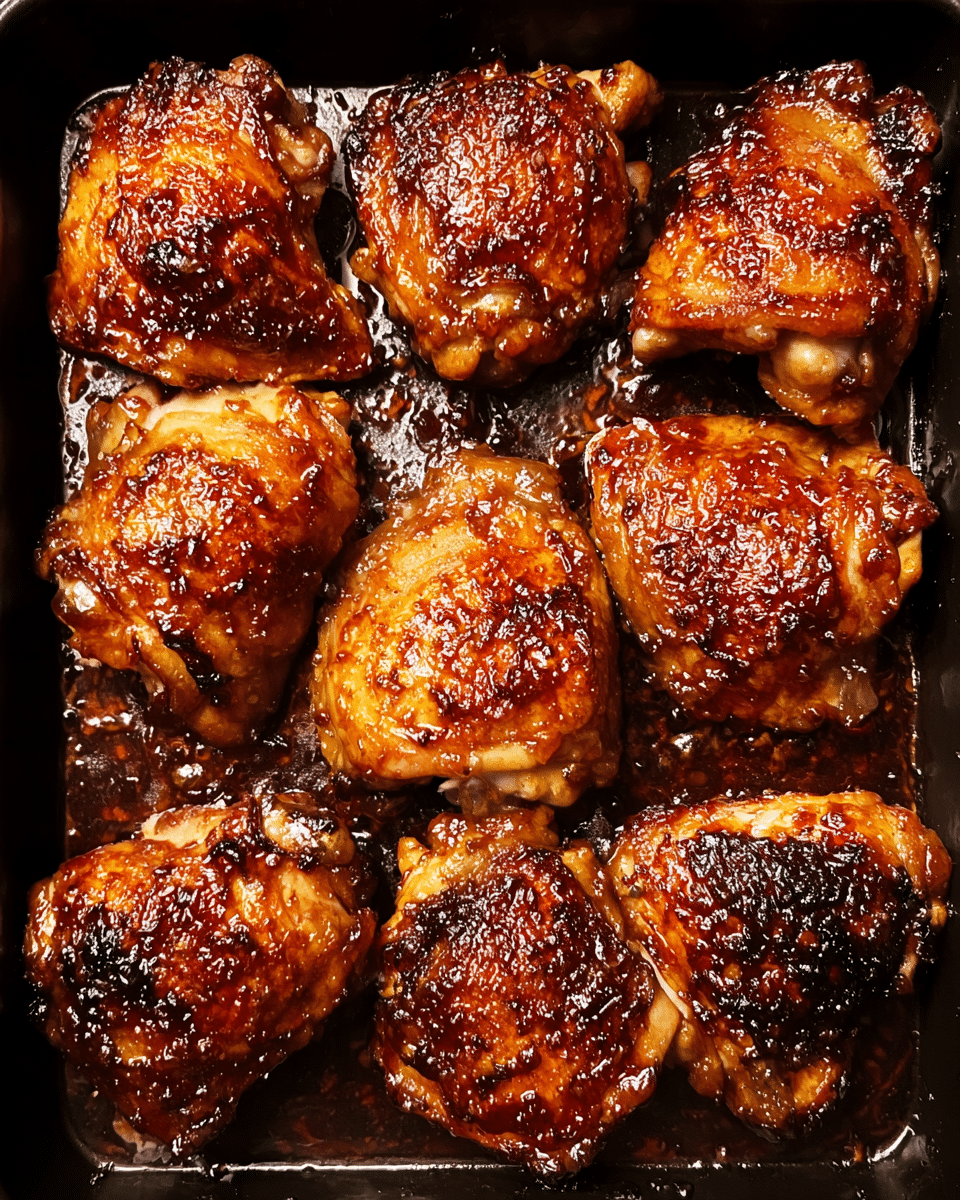 30-min Oven Baked Boneless Skinless Chicken Thighs Recipe