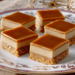 Easy Swirled Dulce de Leche Cheesecake Bars Recipe