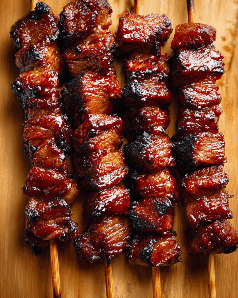 The Best Grilled Thai Coconut Chicken Skewers Recipe