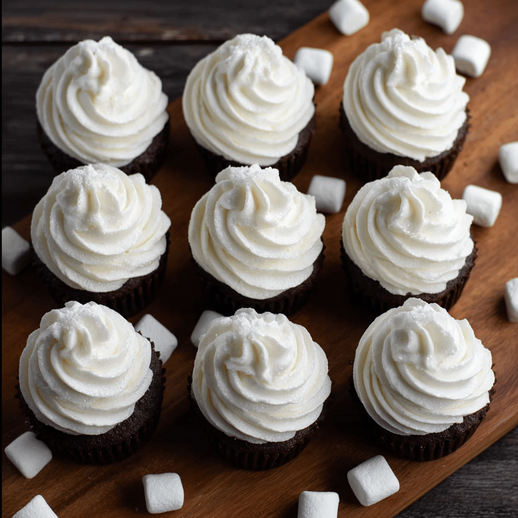 The BEST Marshmallow Buttercream Recipe - Recipe Image