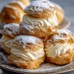 Special Italian Cream Puffs with Custard Filling Recipe