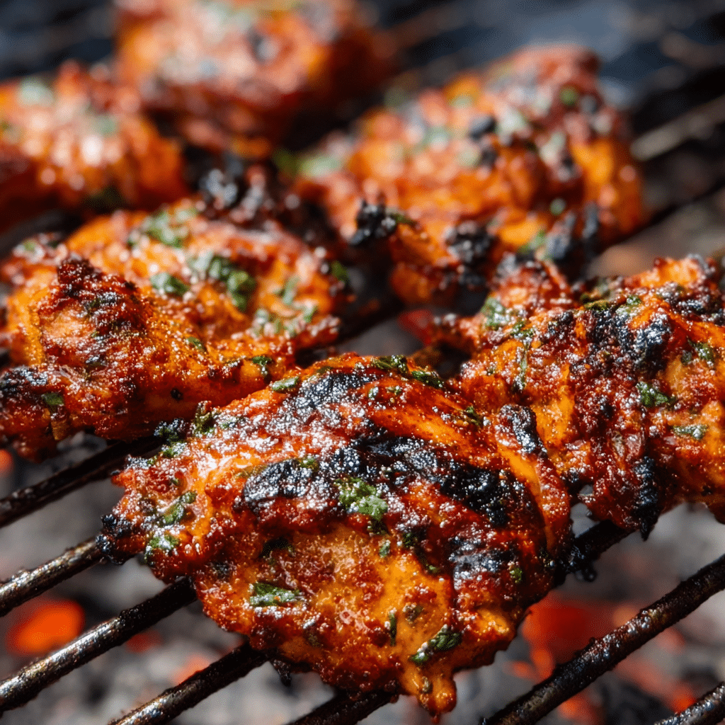 Grilled Boneless Chicken Thighs Recipe - Recipe Image