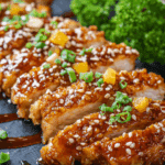 Baked Crunchy Hot Honey Chicken Recipe