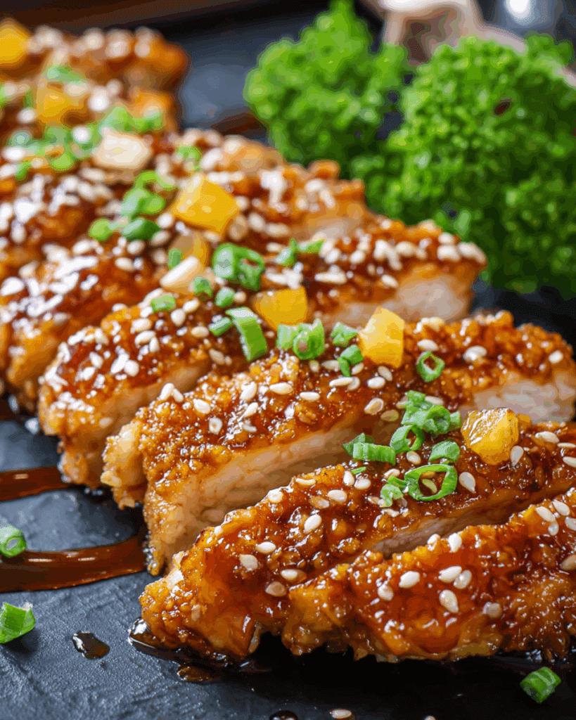 Baked Crunchy Hot Honey Chicken Recipe