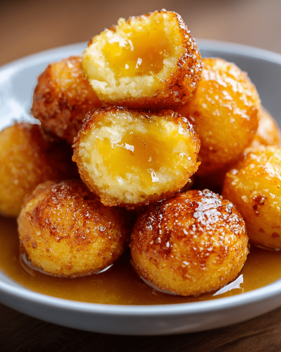 Honey Butter Cornbread Poppers Recipe
