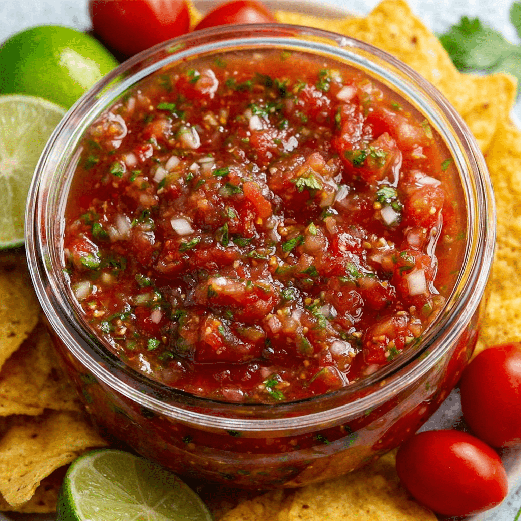 Best 5-Minute Fire Roasted Salsa Recipe - Recipe Image