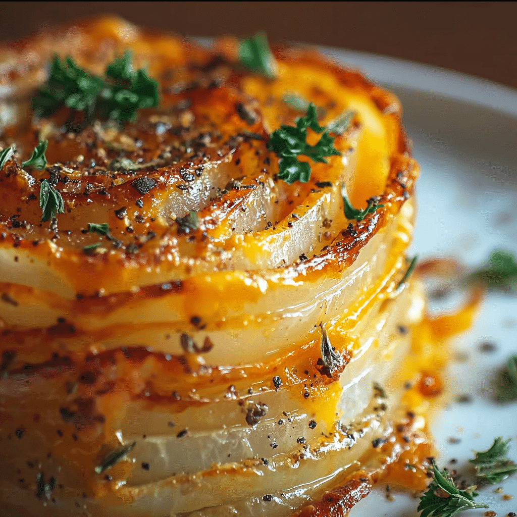 Cheesy Tennessee Onions Twist (Print Version) Recipe - Recipe Image