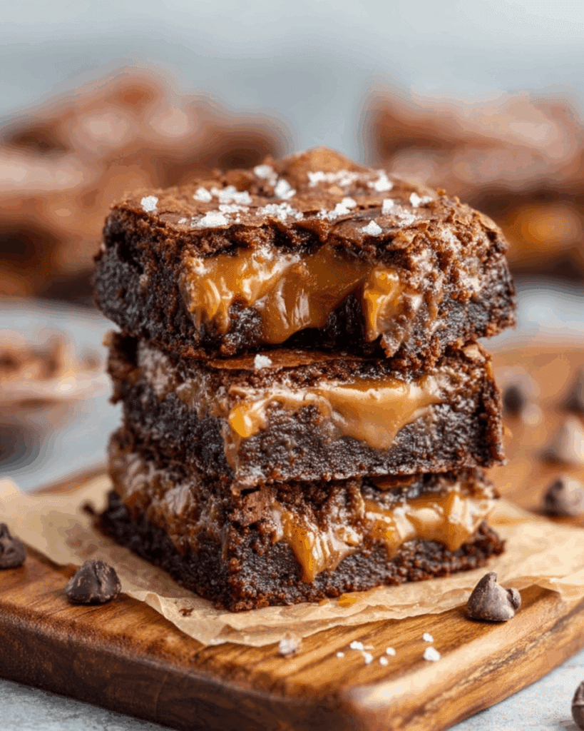 Decadent Caramel Brownie Pie Recipe