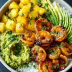 Shrimp Avocado Mango Bowls Recipe