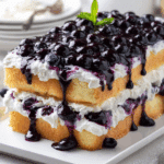 Sheet Pan Blueberry Shortcake Recipe