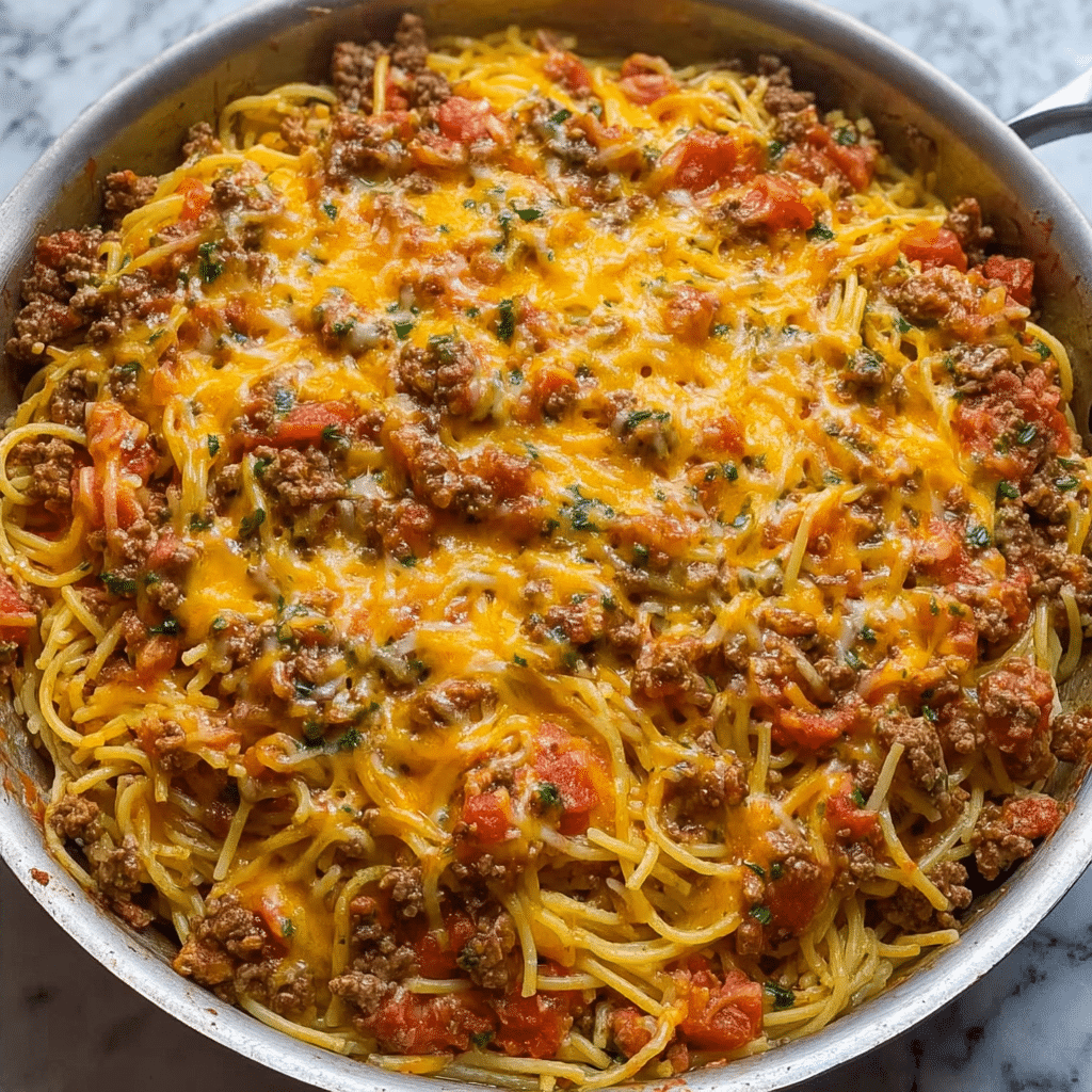 TACO SPAGHETTI Recipe - Recipe Image