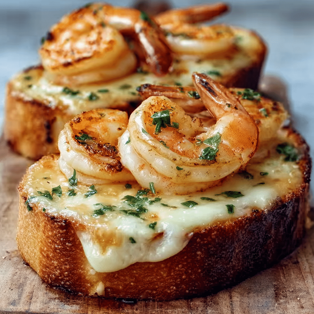 Crabby Shrimp‑Stuffed Garlic Bread Bombs