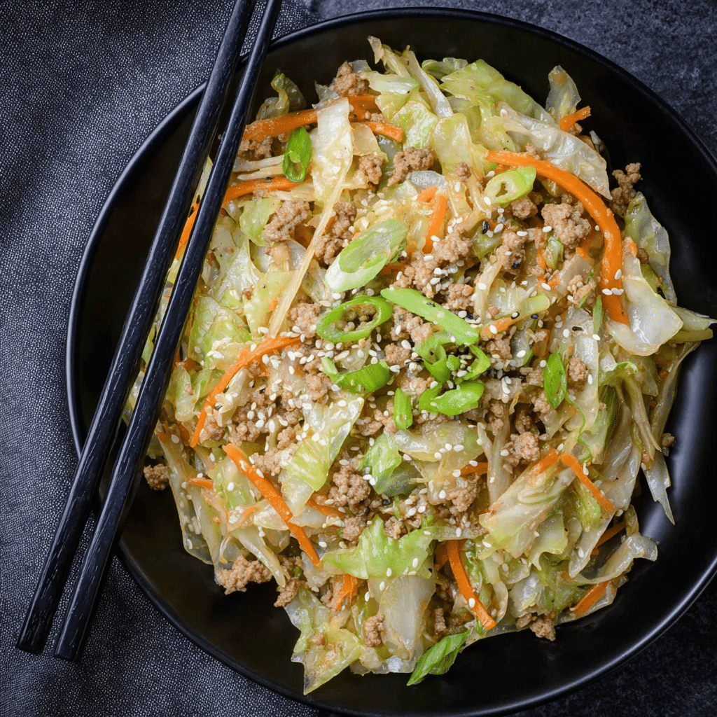 Egg Roll in a Bowl Recipe - Recipe Image