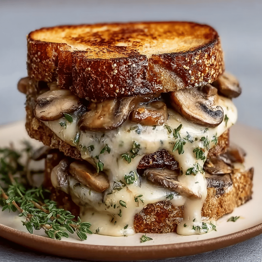 SWISS MUSHROOM MELT Recipe - Recipe Image