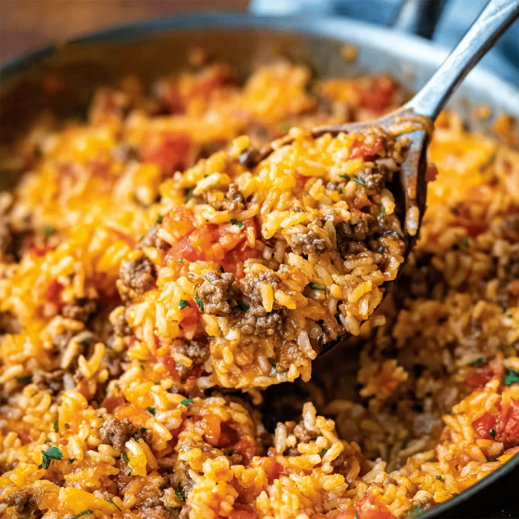 The Best Taco Rice Recipe - Recipe Image