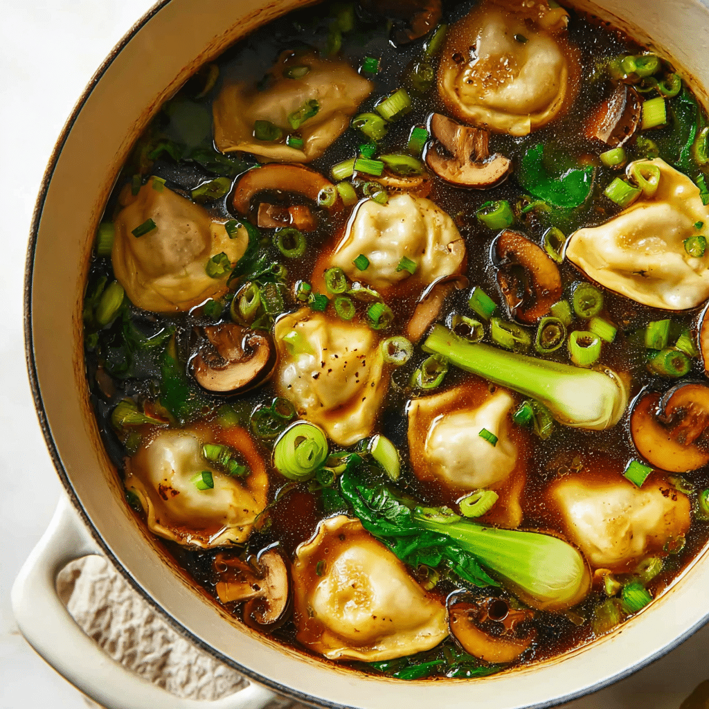 POTSTICKER SOUP Recipe - Recipe Image