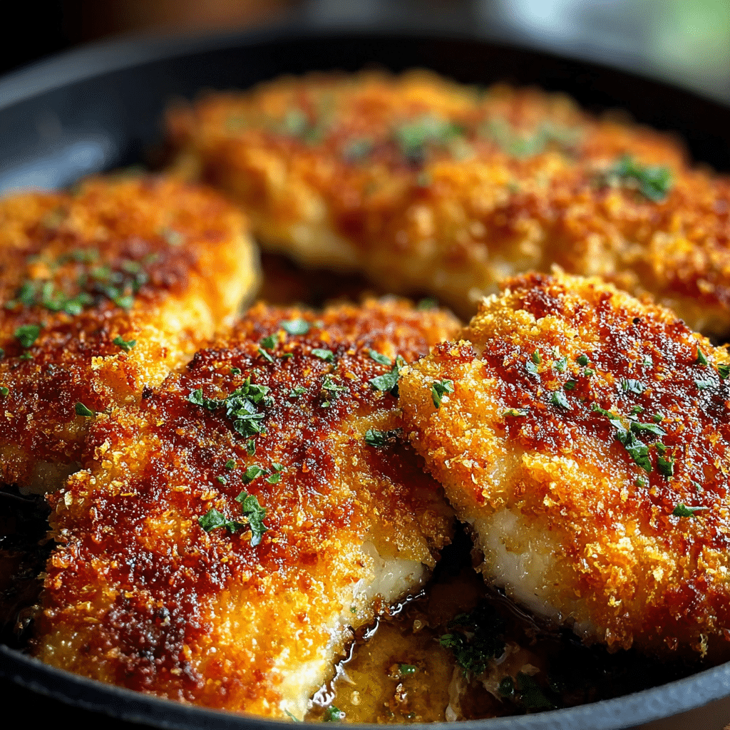 Air Fryer Parmesan Crusted Chicken Recipe - Recipe Image
