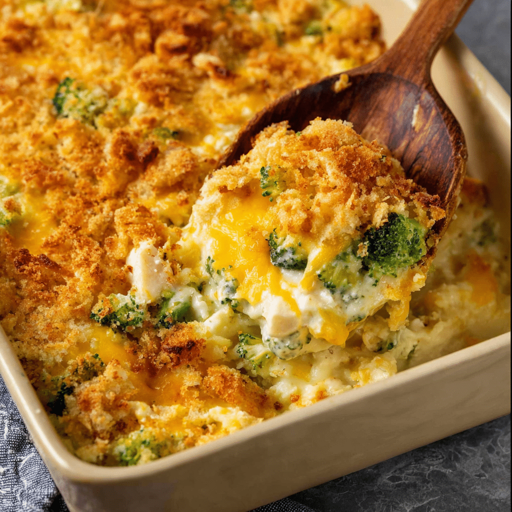 Chicken Broccoli Rice Casserole Recipe - Recipe Image