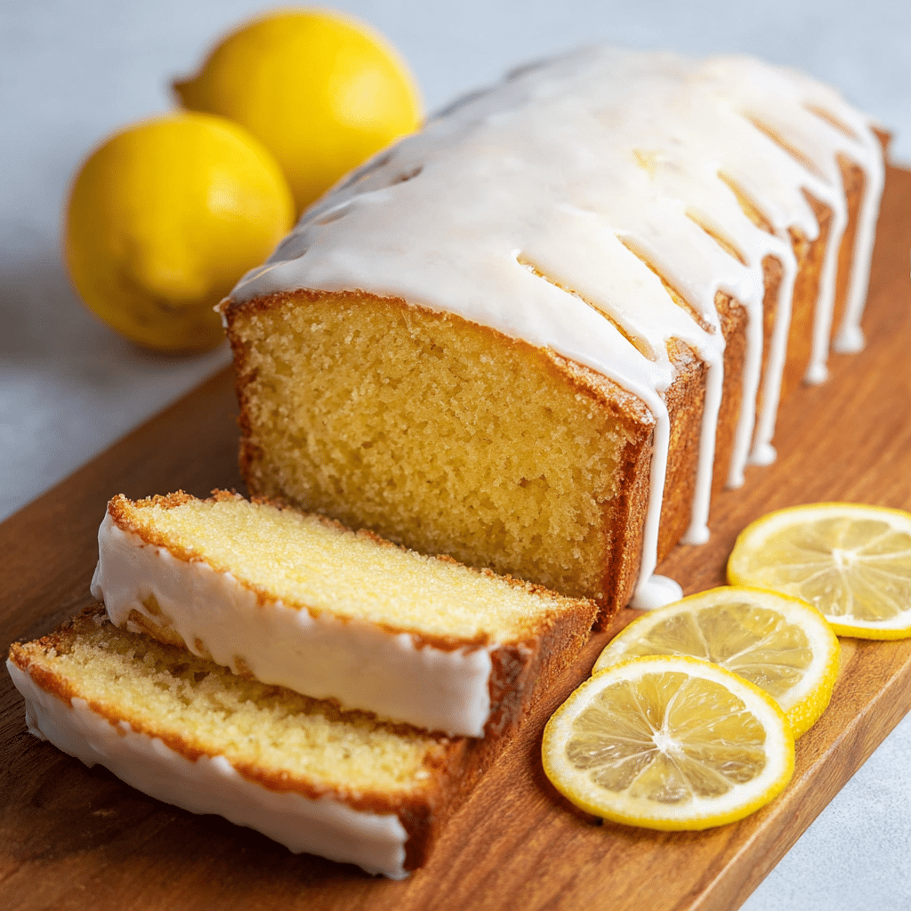 Starbucks Lemon Loaf (Copycat Recipe - Recipe Image