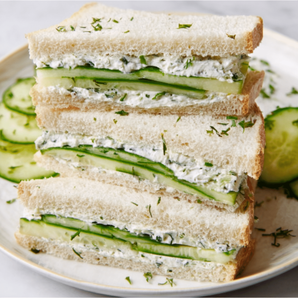 Cucumber Sandwich Recipe - Recipe Image