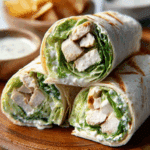 Chicken Caesar Salad Wraps Recipe
