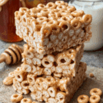 3 Ingredient Peanut Butter Cheerio Bars Recipe
