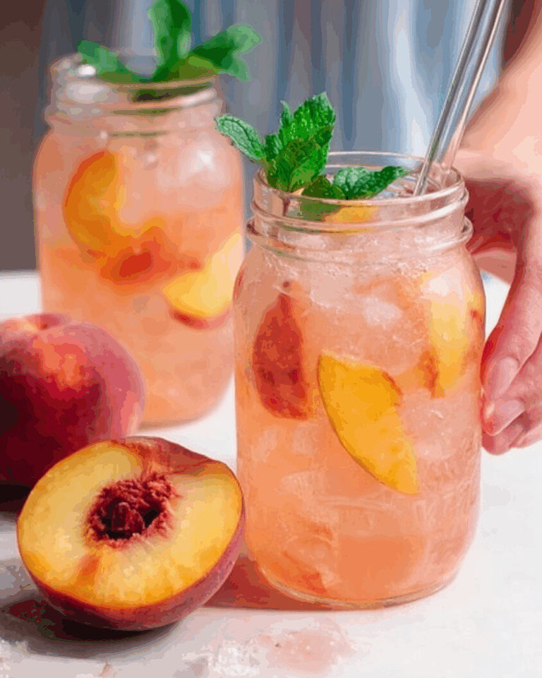 How To Make Peach Lemonade Recipe