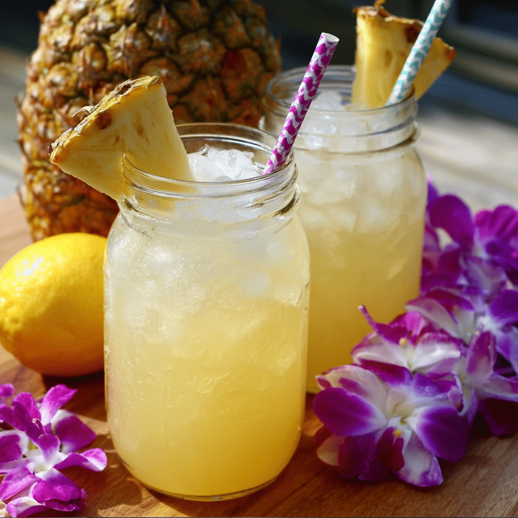 Pineapple Lemonade Recipe - Recipe Image