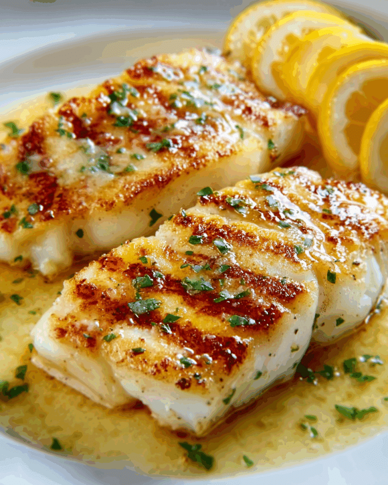 Zesty Lemon Butter Fish Fillet Recipe