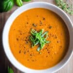 ROASTED ZUCCHINI AND TOMATO SOUP Recipe