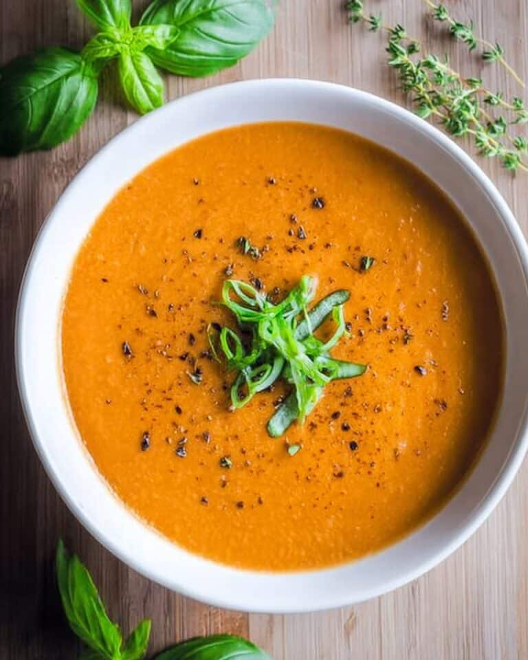 ROASTED ZUCCHINI AND TOMATO SOUP Recipe