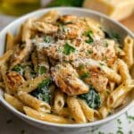 Garlic Parmesan Chicken Rigatoni Recipe
