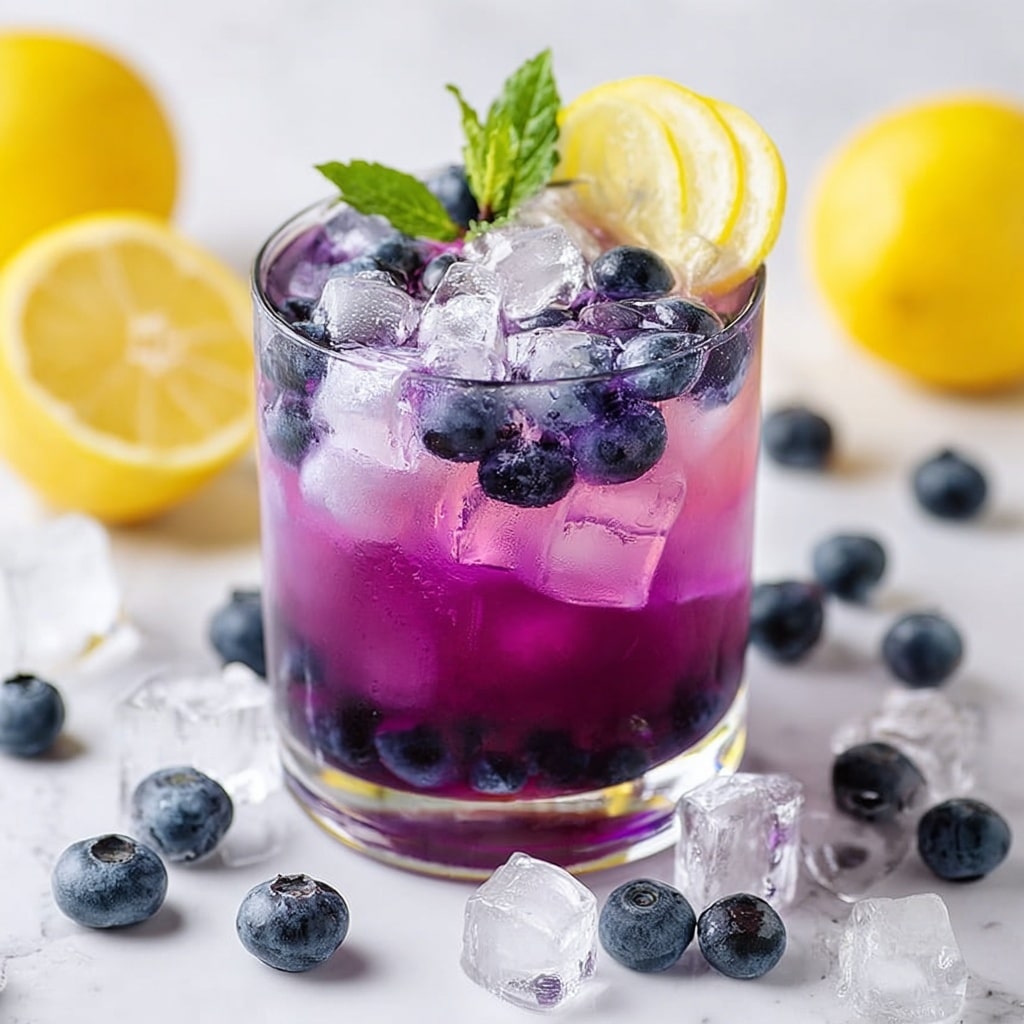 Blueberry Soda Recipe - Recipe Image