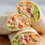 Crunchy Southwestern Chicken Wrap Recipe