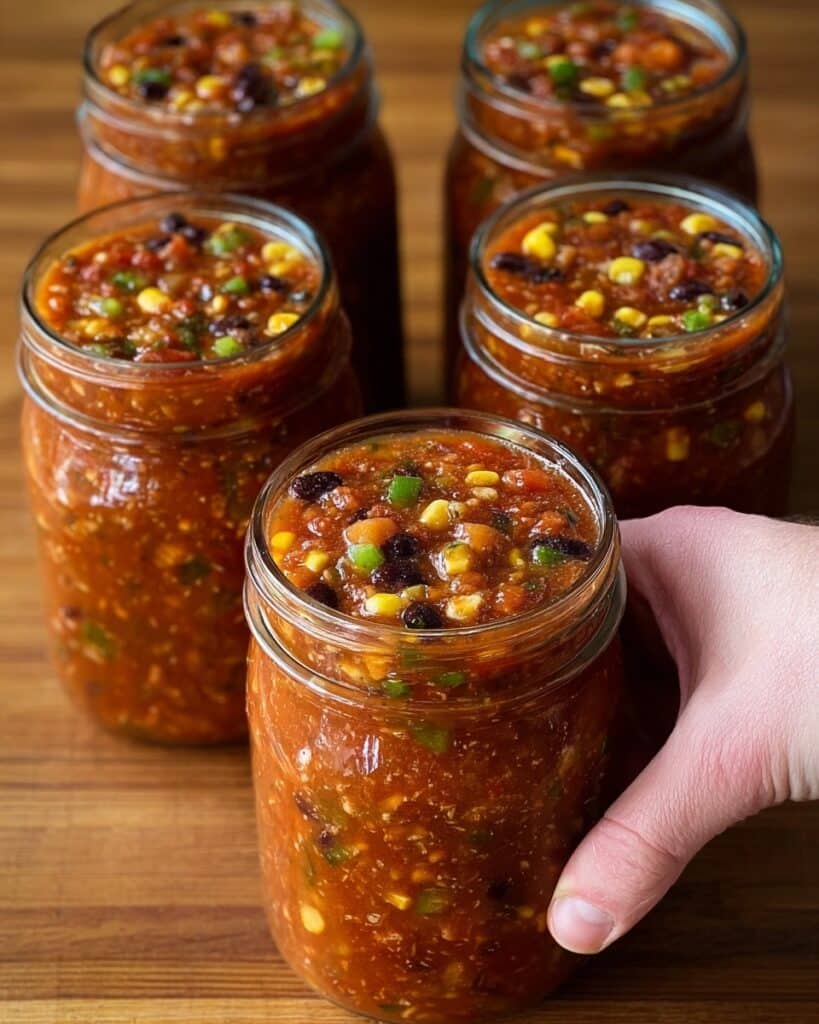 ROASTED TOMATO AND BLACK BEAN AND CORN SALSA Recipe