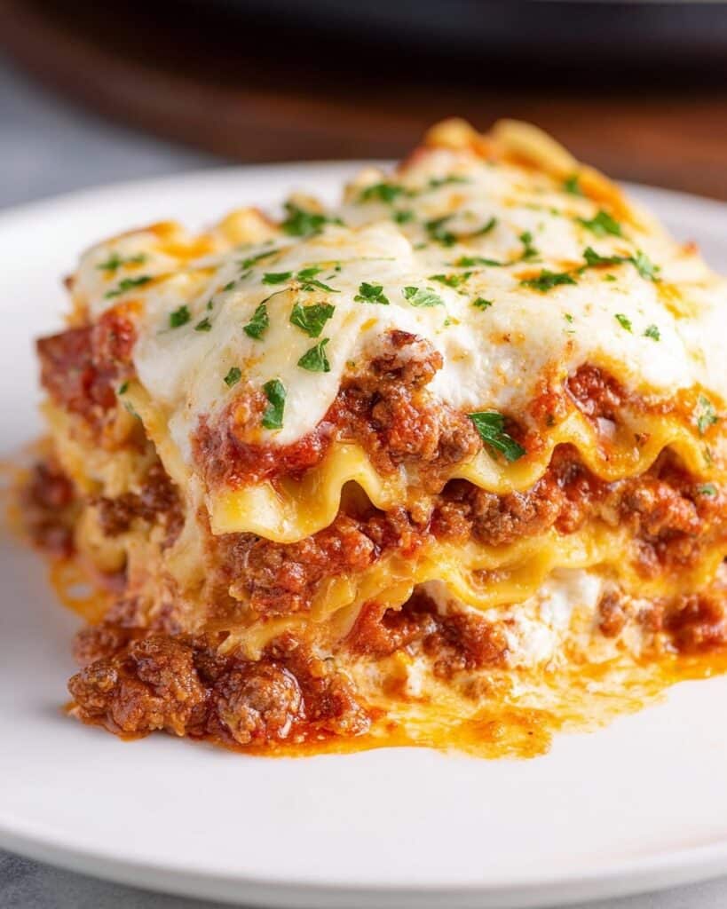 Easy Crockpot Lasagna Recipe