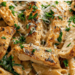 Garlic Parmesan Chicken Rigatoni Recipe