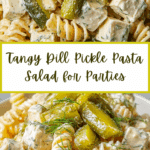 The BEST Dill Pickle Pasta Salad Recipe
