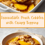 The Best Peach Cobbler Recipe Ever Recipe