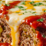Stuffed Italian Meatloaf Recipe
