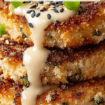 Bold Asian-Style Tuna Cakes with Spicy Mayo Recipe