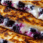 Blueberry Breakfast Quesadilla Recipe