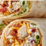 Crunchy Southwestern Chicken Wrap Recipe