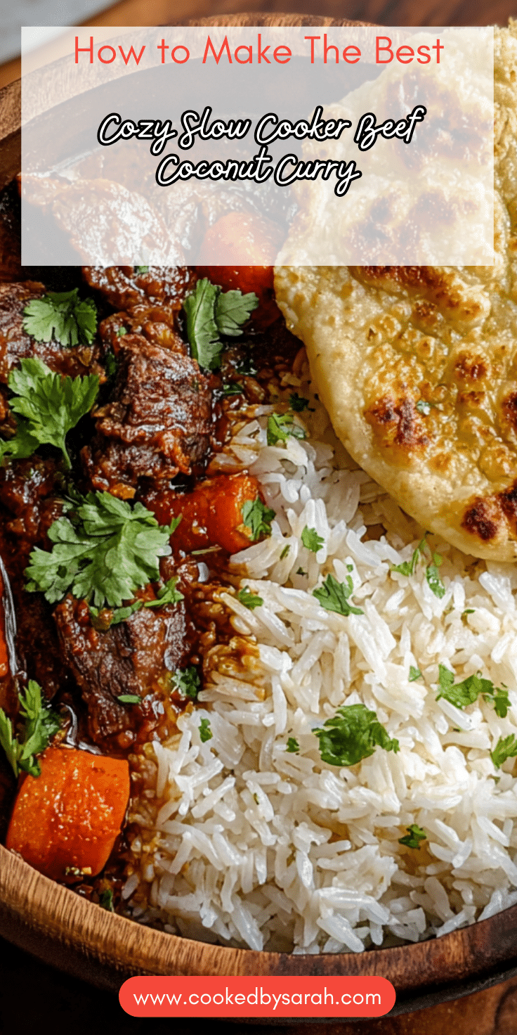 Slow Cooker Beef Coconut Curry Recipe - Flavorful & Easy to Make