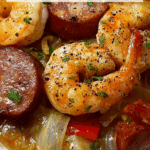 creamy cajun shrimp with sausage recipe
