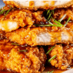 Double Crunch Honey Garlic Chicken Breasts Recipe