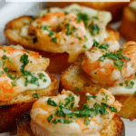 Crabby Shrimp Stuffed Garlic Bread Bombs Recipe