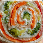 Fresh Vegetable Tortilla Roll Ups Recipe