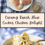 Creamy Ranch Slow Cooker Chicken Recipe