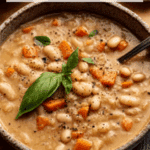 Parmesan Tomato Cannellini Bean Soup Recipe